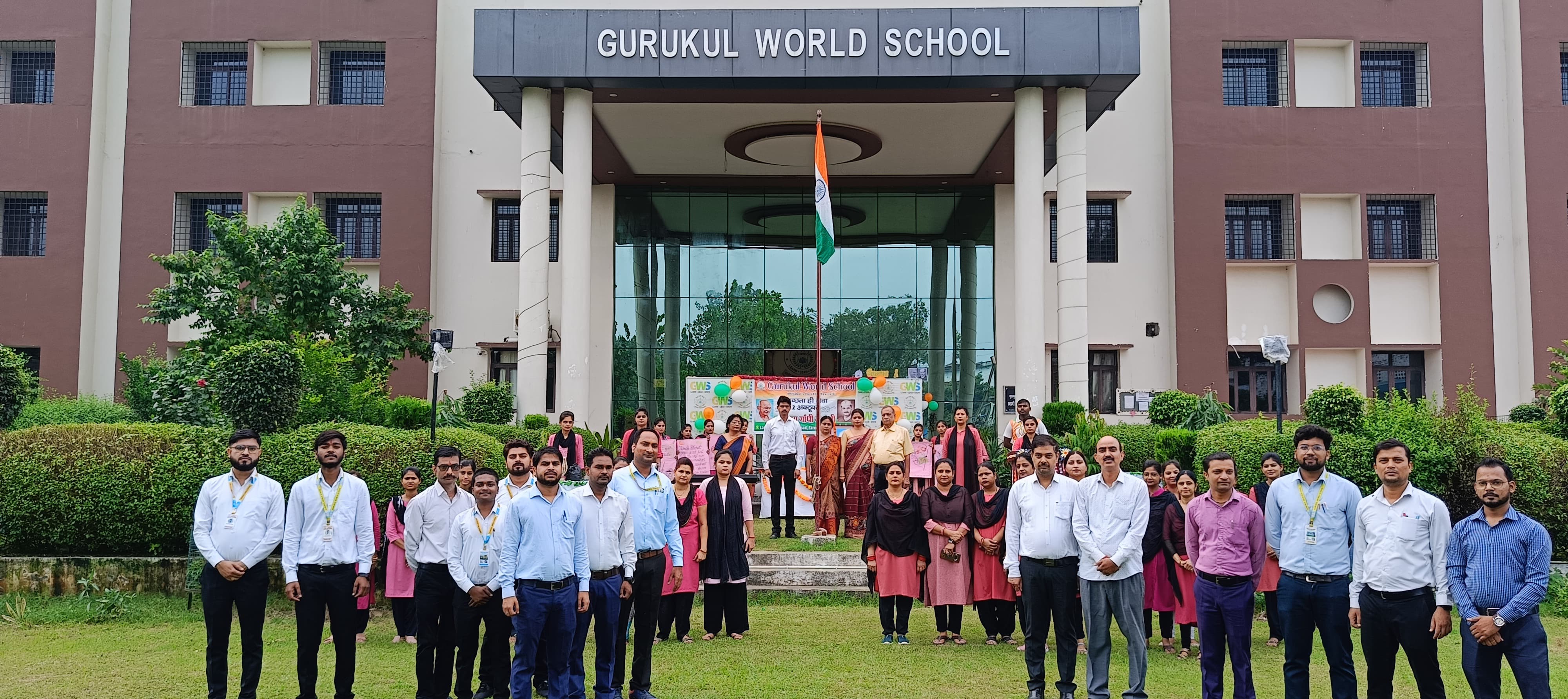 Dr. A.P.J Abdul Kalam in Gurukul School Farukhabad